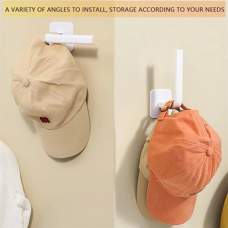 Adhesive Hat Rack for Baseball Caps