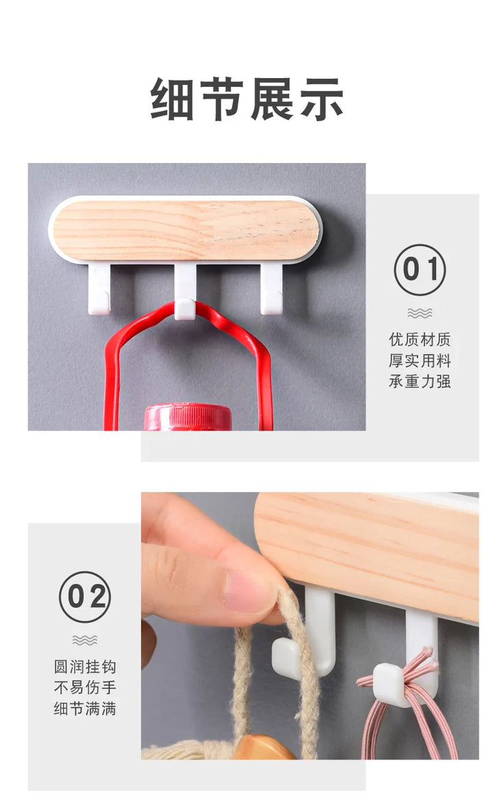 Adhesive Hook for Clothing Storage