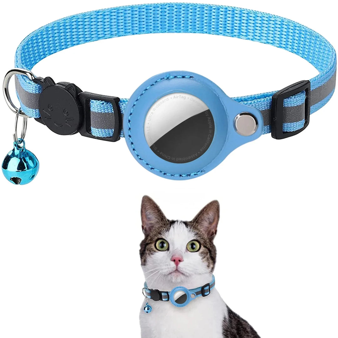 Adjustable Reflective Cat Collar with Bell