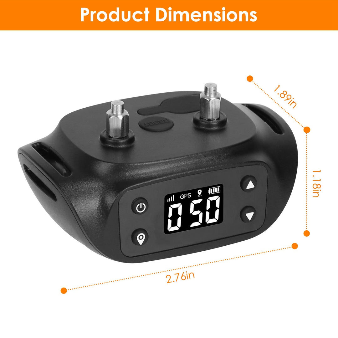 Adjustable Wireless Pet Fence Product Dimensions