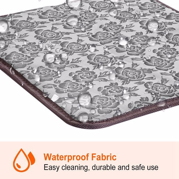 Adjustable pet heating mat
