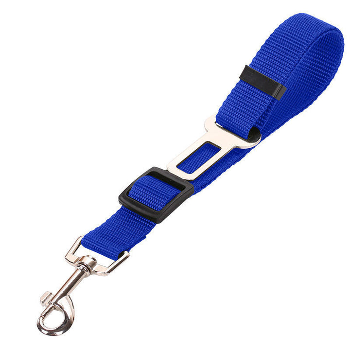  Adjustable pet seatbelt harness strap