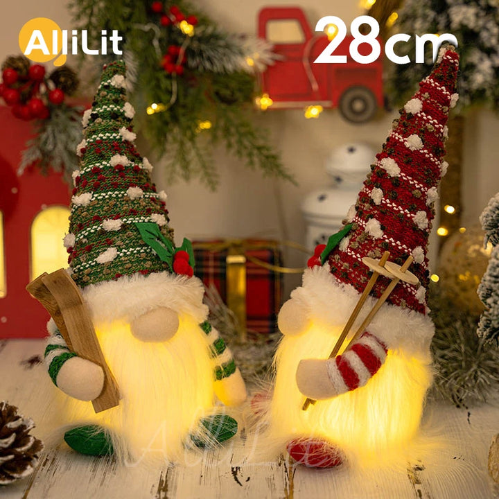 AlliLit LED light Christmas doll