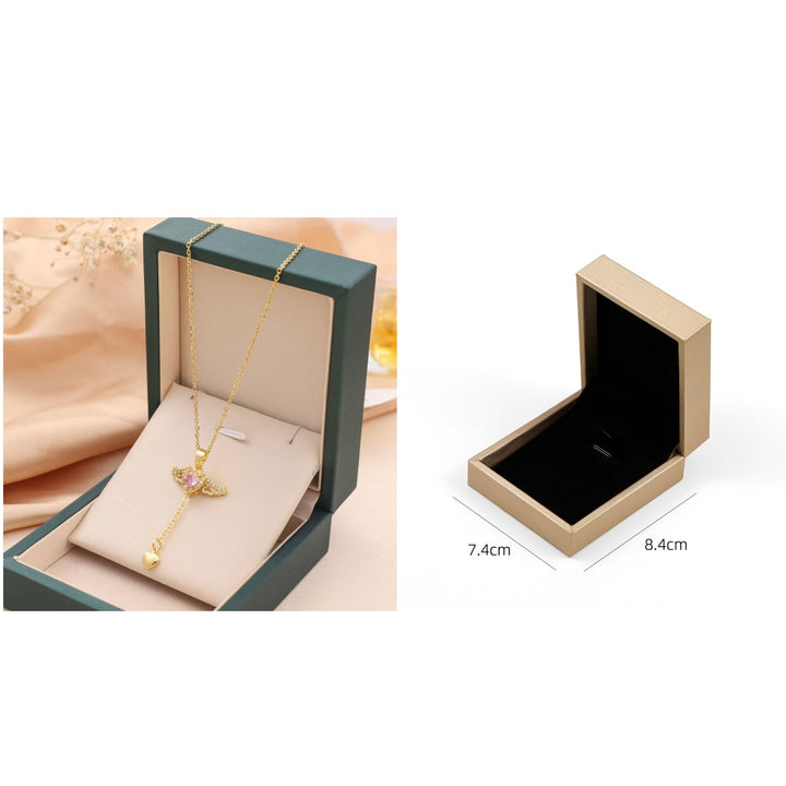 Angel Wings Crystal Necklace