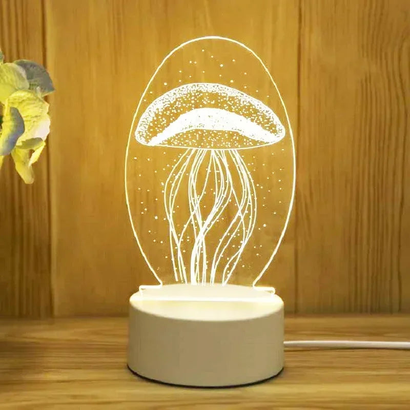 Anniversary gift LED lamp