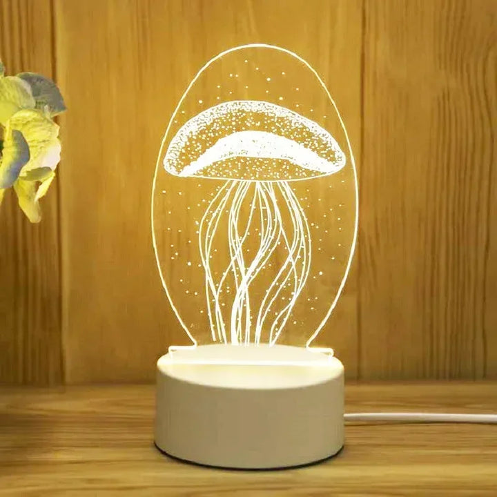 Anniversary gift LED lamp