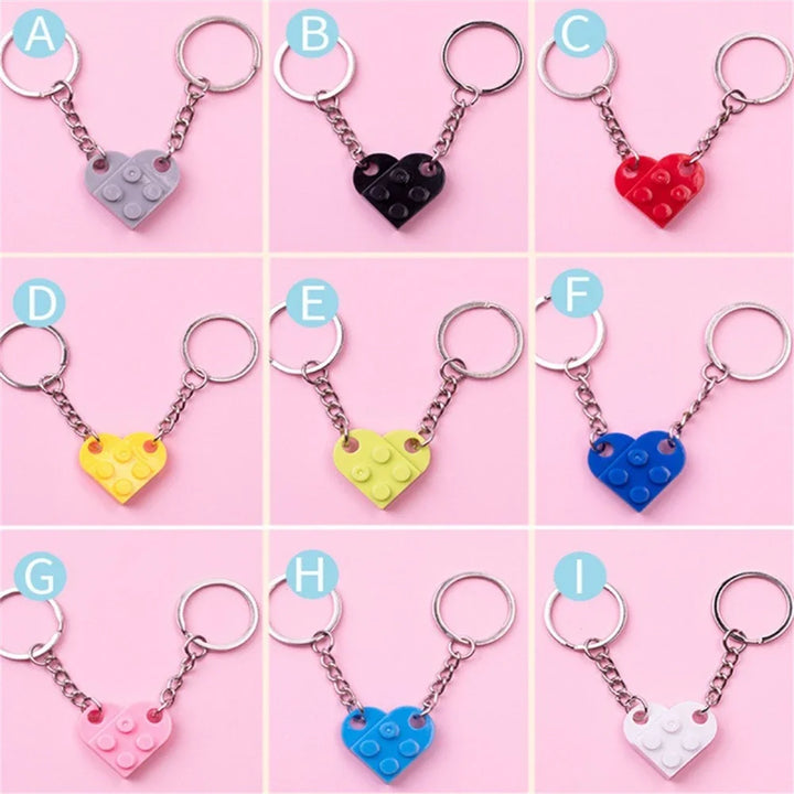 Anniversary gift brick keychain