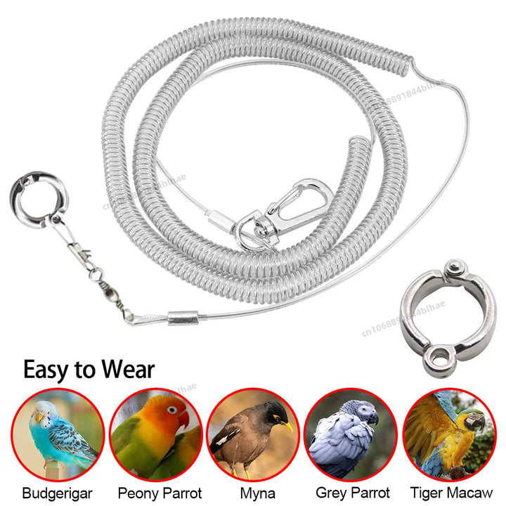 Anti-Flying Training Leash For Parrots