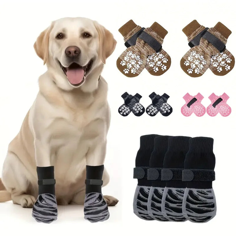 Anti-Slip Dog Socks