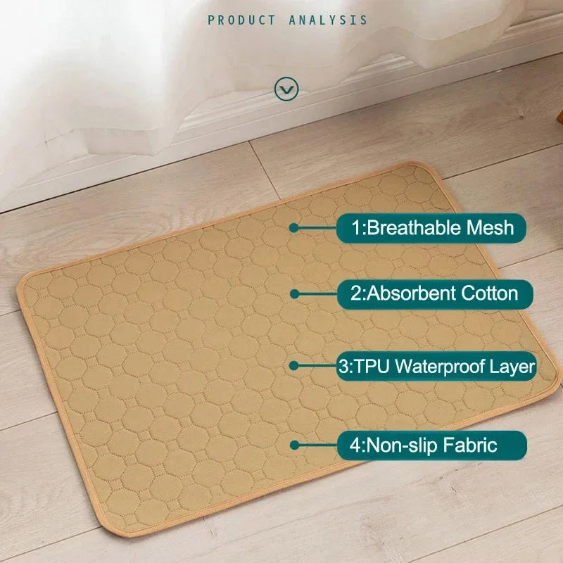 Anti-Slip Washable Pet Pad