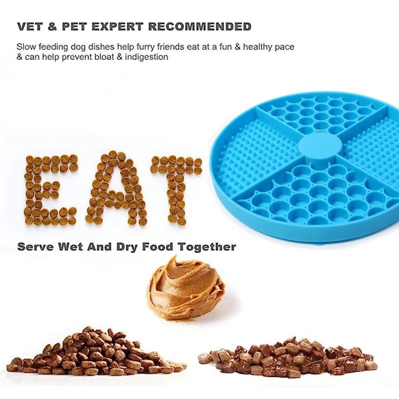 Anxiety-Relieving Licking Mat for Pets
