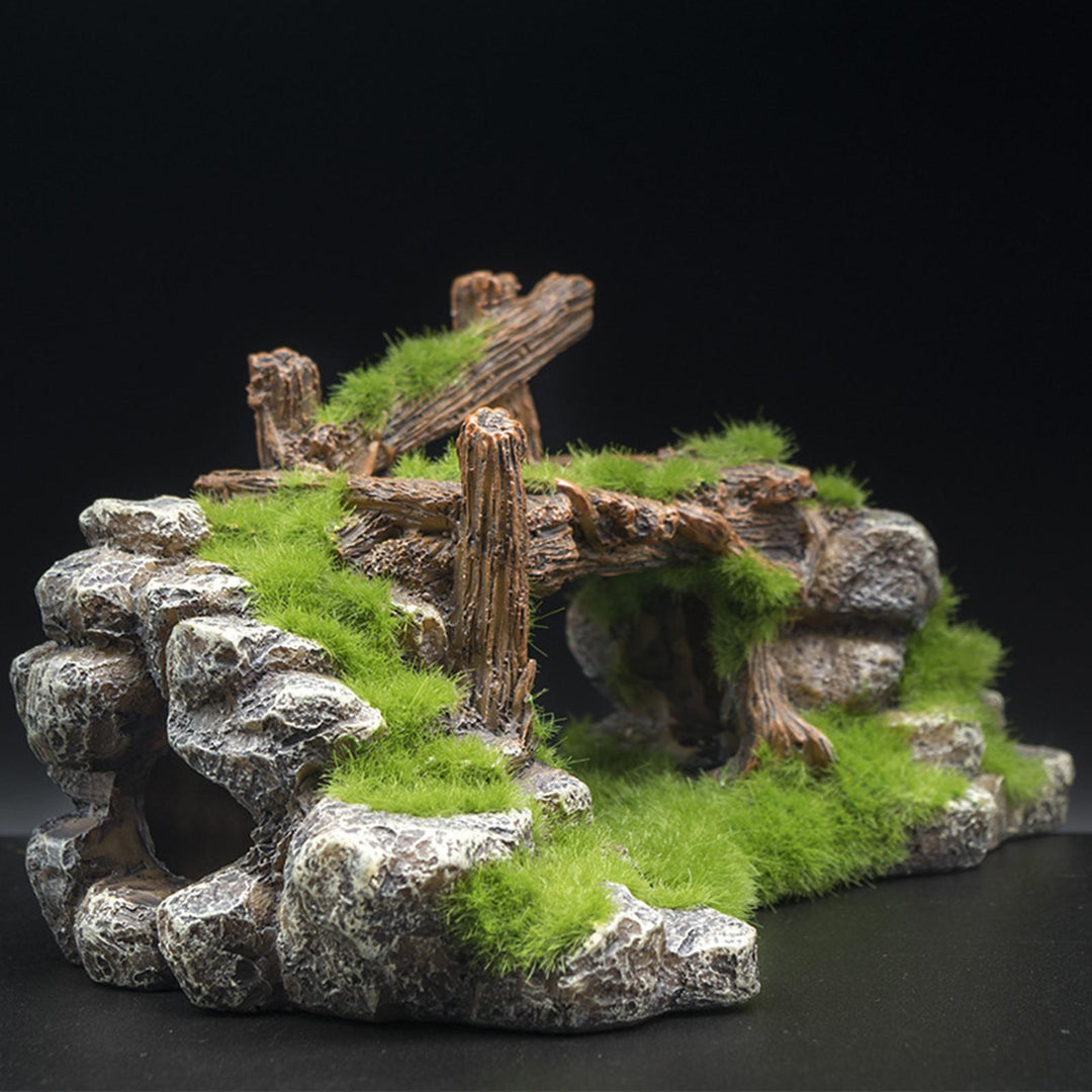 Aquarium Figurine with Hiding Cave