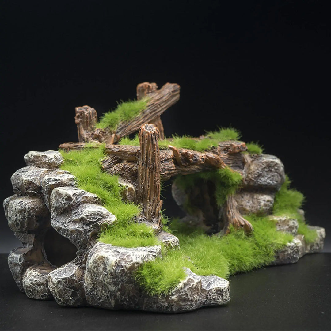 Aquarium Rockery Hiding Cave Ornament