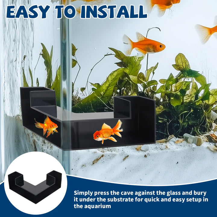 Aquarium Underground Tunnel  easy to install