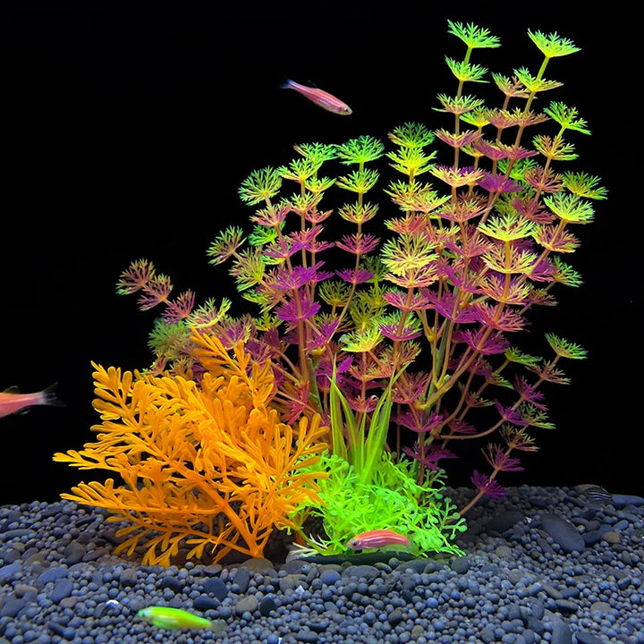 Artificial Aquarium Plants Set