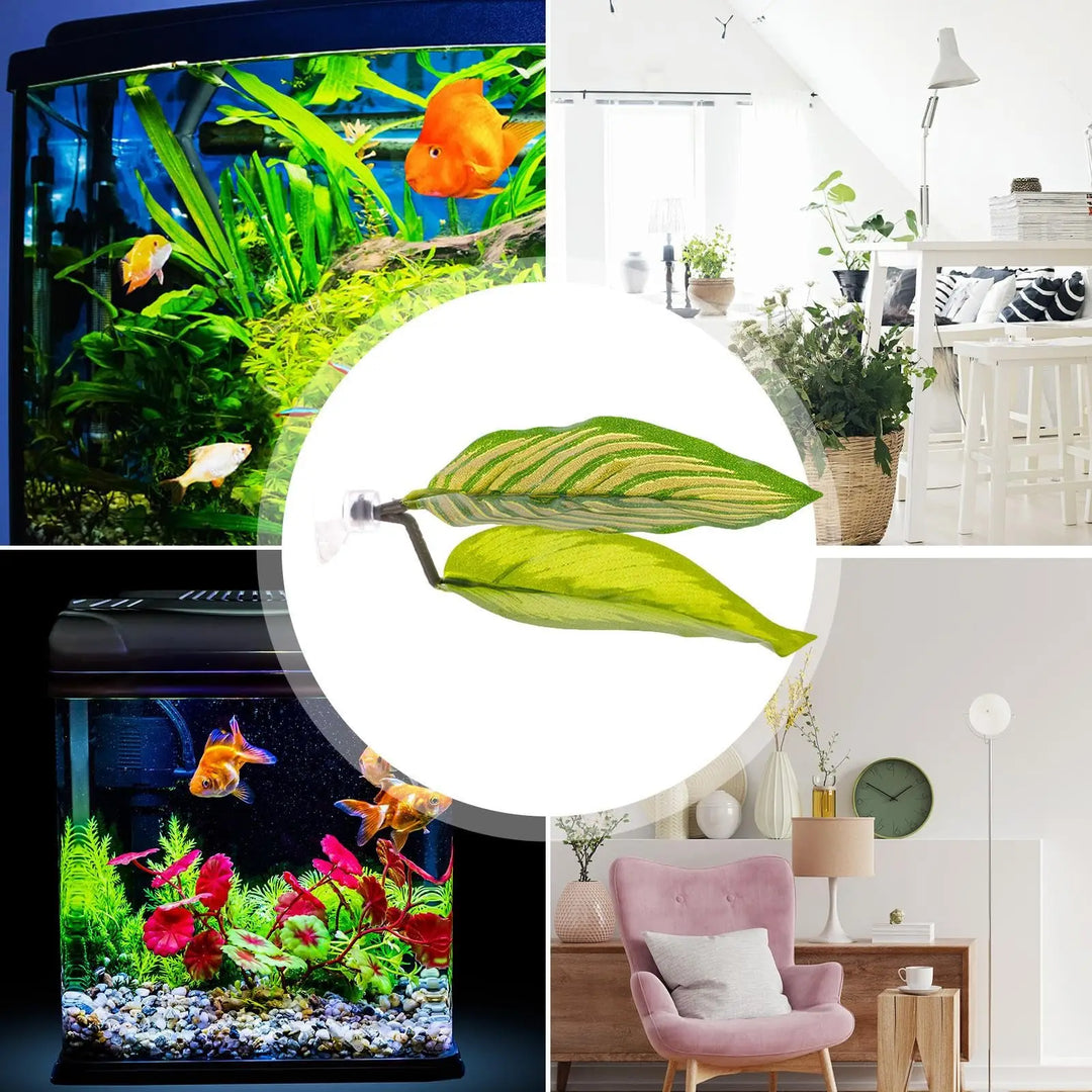 Artificial Betta Fish Spawning Leaf
