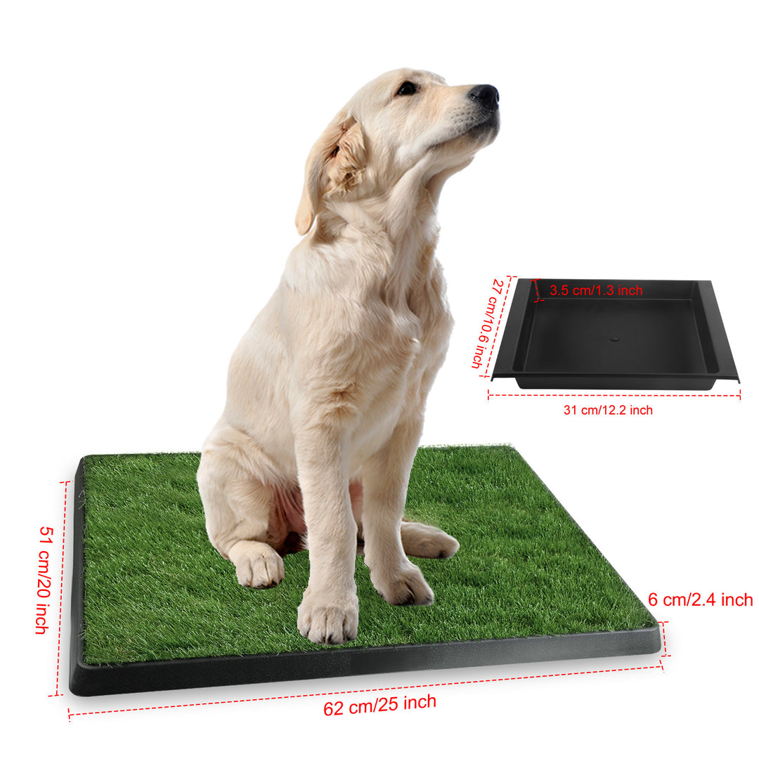 Artificial grass potty pad for dogs