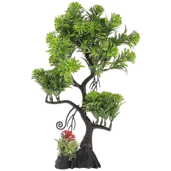 Artificial simulation tree for aquarium landscaping.