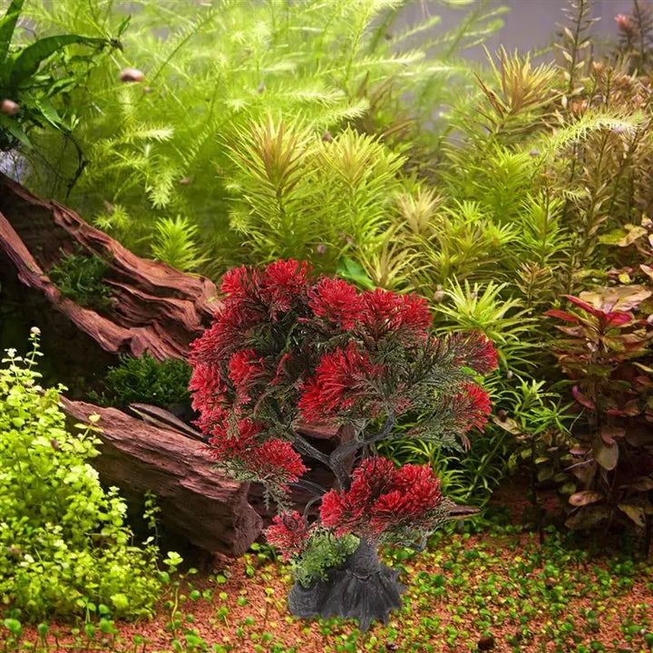 Artificial simulation tree for aquarium landscaping.