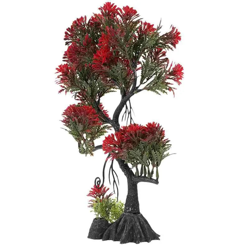 Artificial simulation tree for aquarium landscaping.