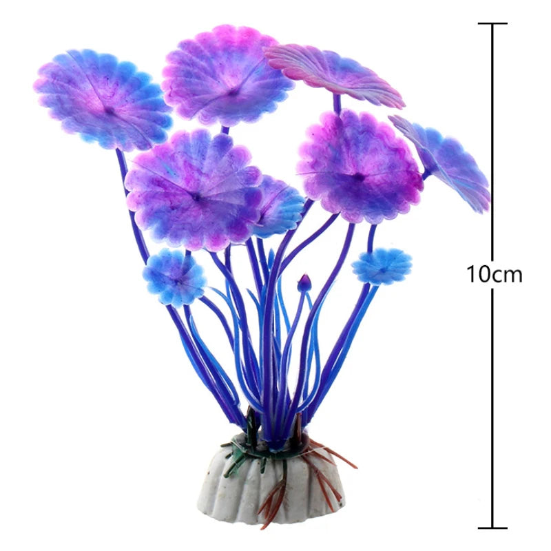 Artificial water flower for aquarium