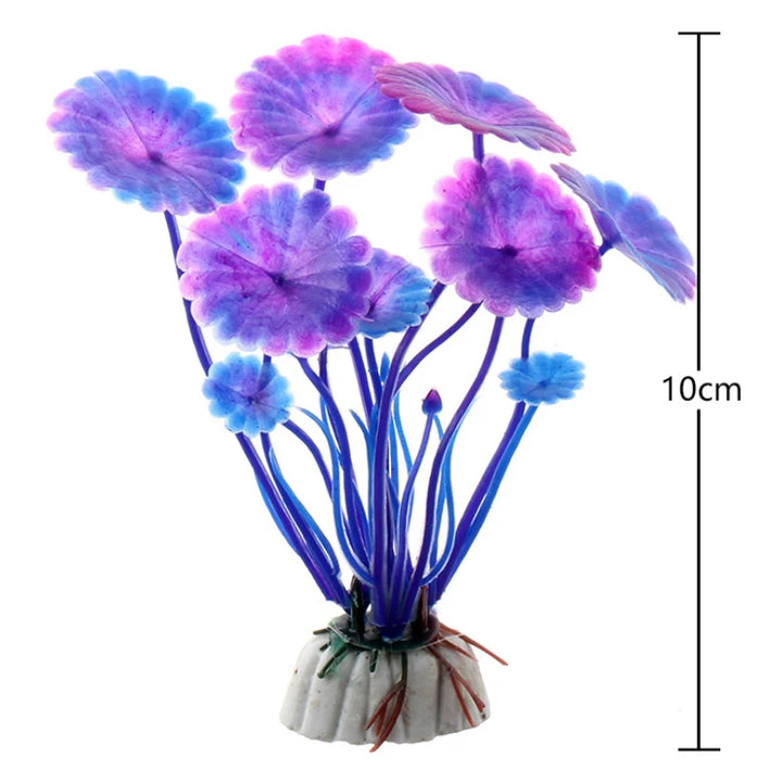 Artificial water flower for aquarium