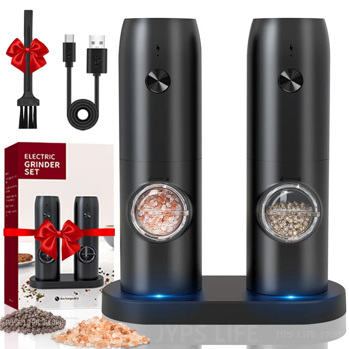 Automatic Pepper Grinder LED Light