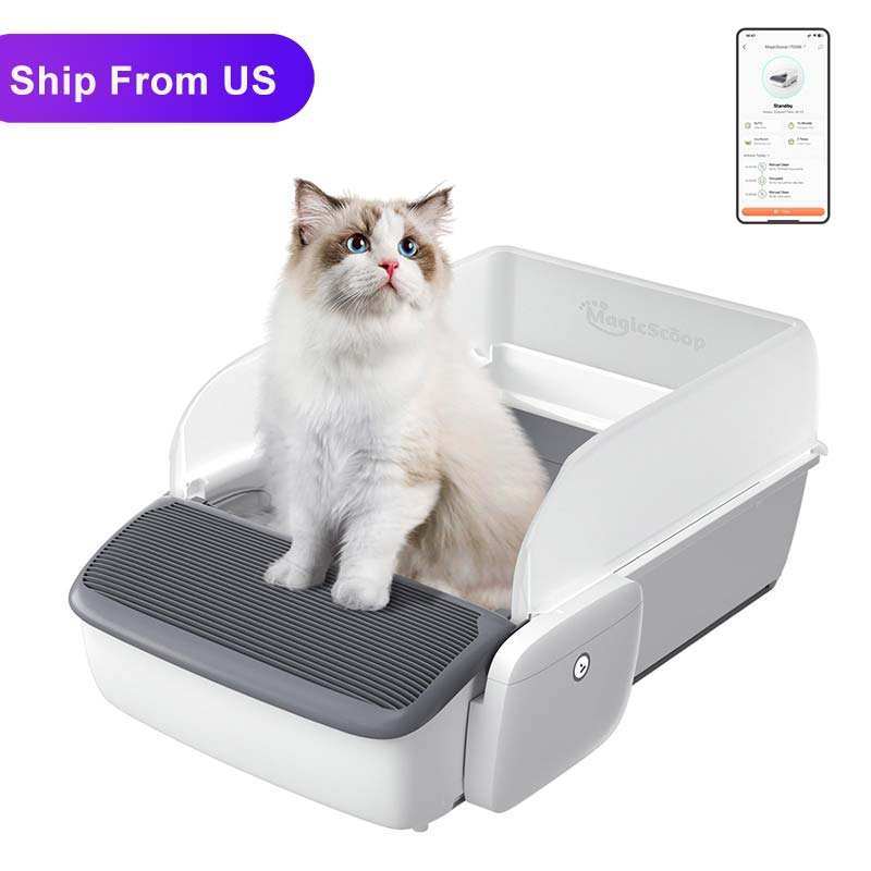 Automatic litter box for home cats