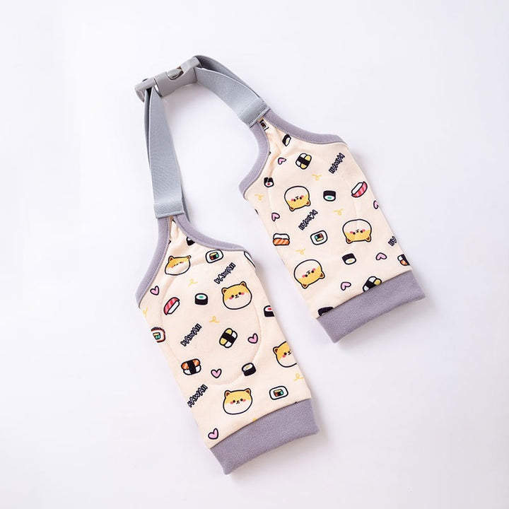 Baby romper with cartoon design