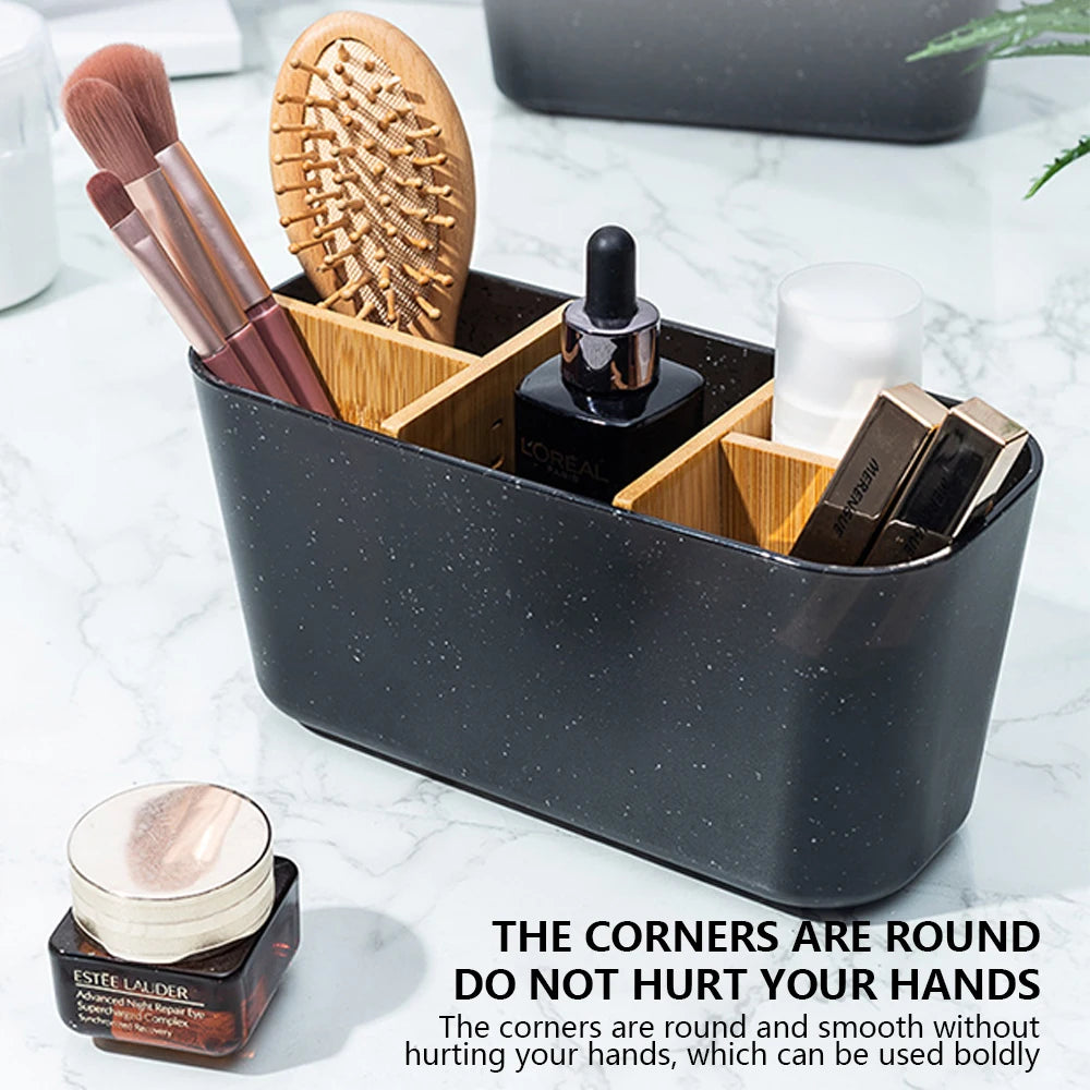 Bamboo Stand for Electric Toothbrush Storage