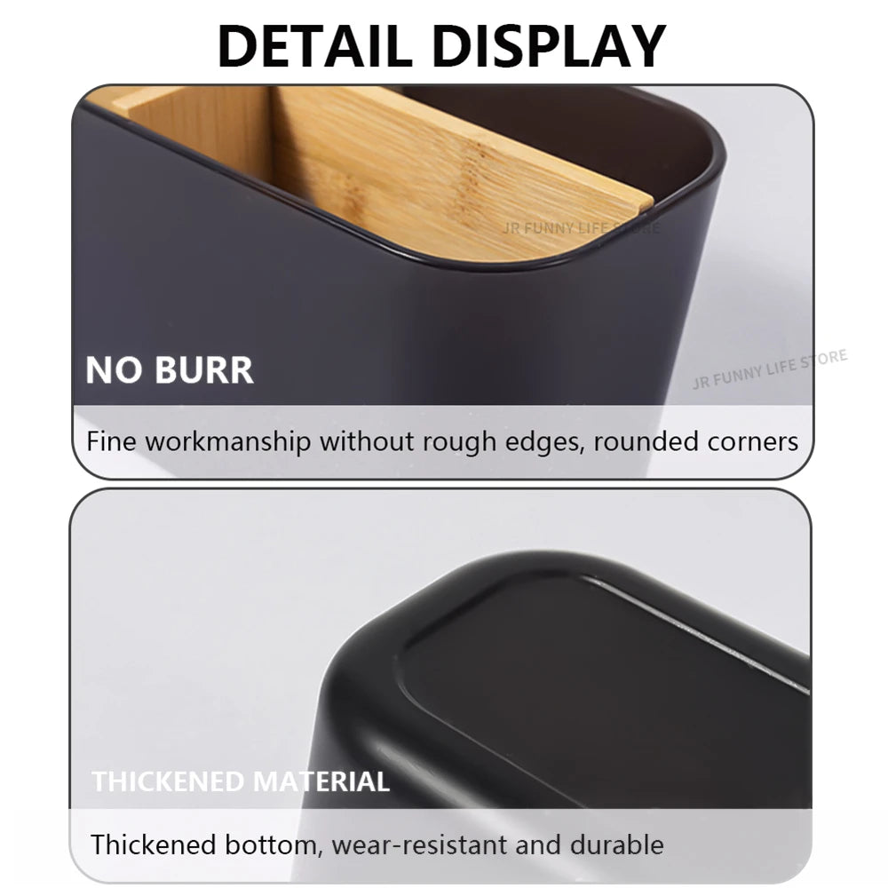 Bamboo Toothbrush Stand for Bathroom Accessories