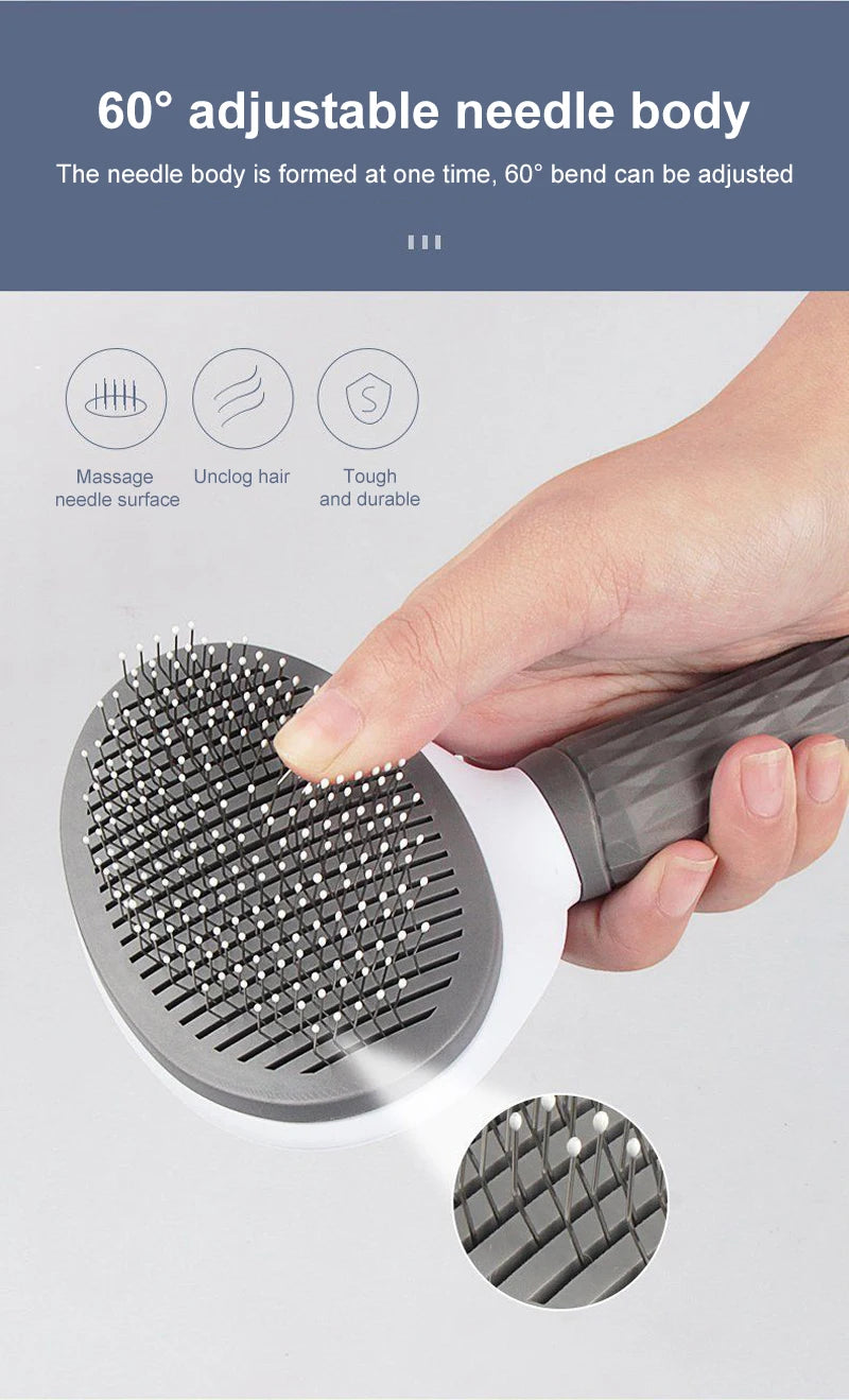 Bath and cleaning pet brush