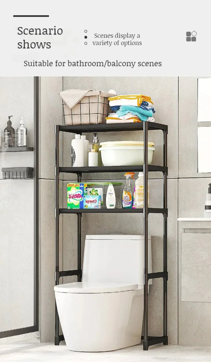 Bathroom Rack with Multilayer Design