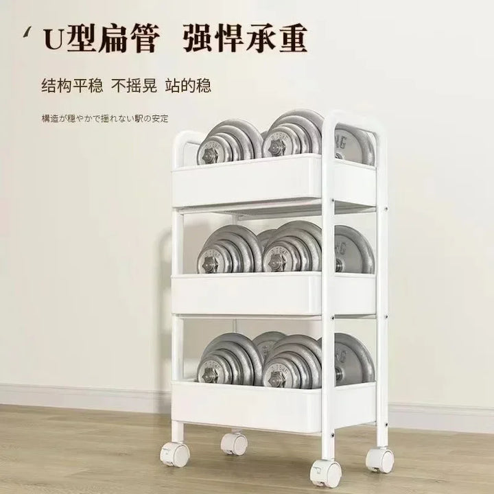 Bathroom Storage Rack with Multi-Layer Organizer