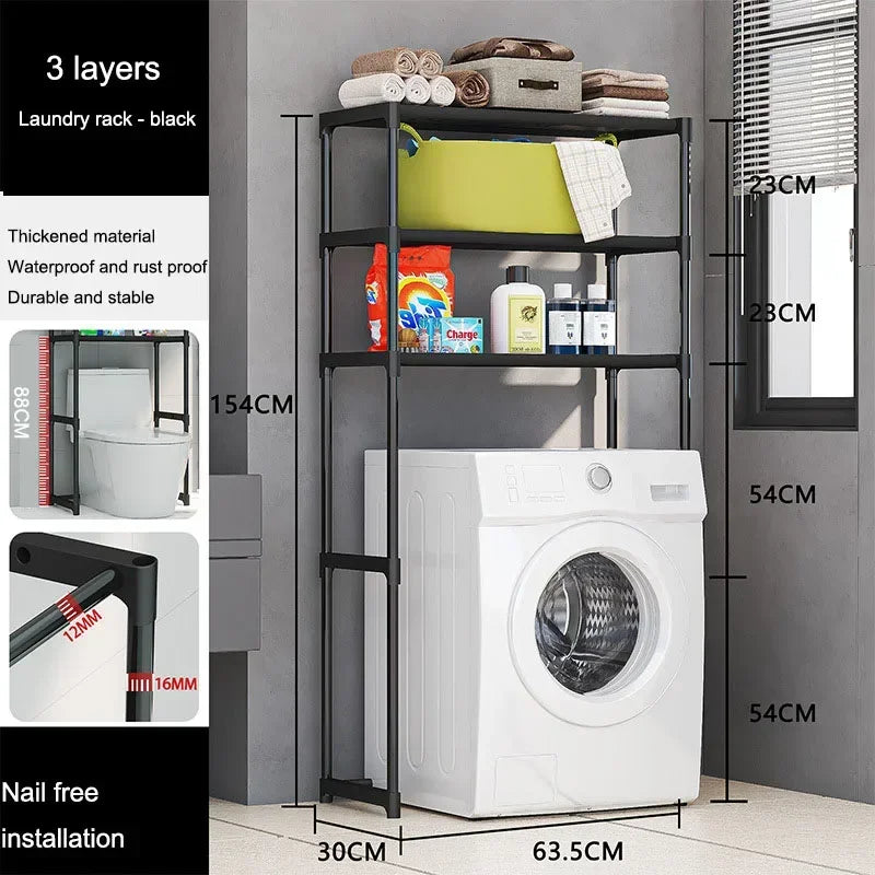 Bathroom Storage Rack with Multilayers