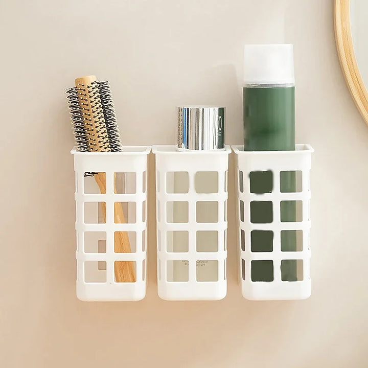 Bathroom shelves for brushes