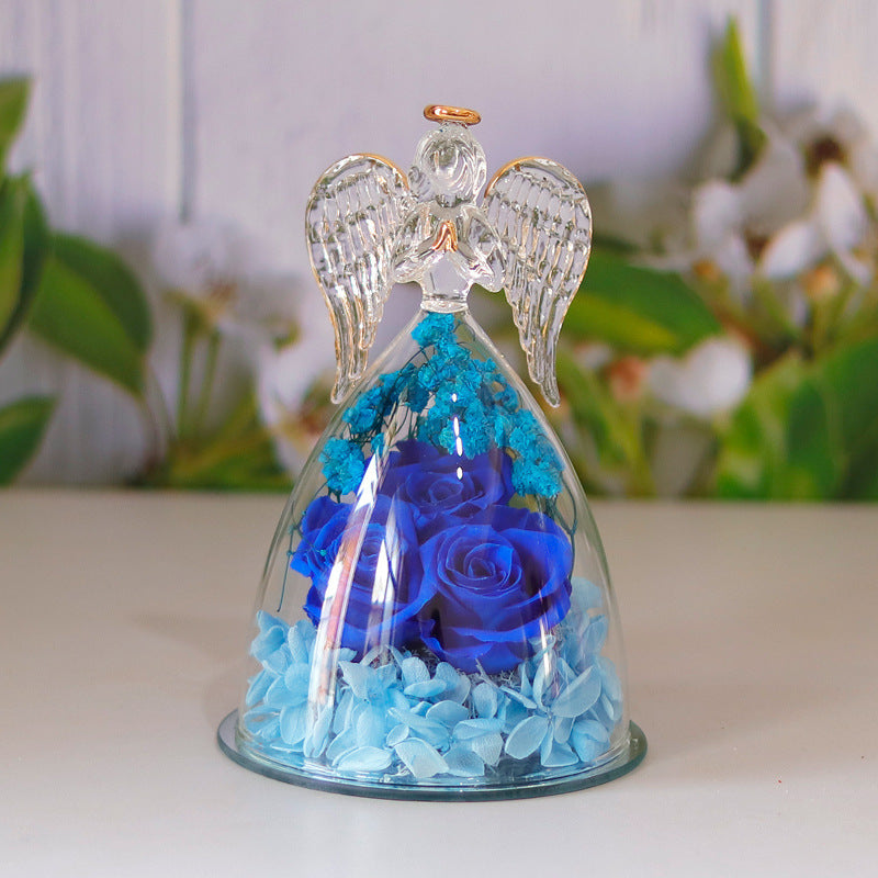 Beauty Angel Blue Flower Box