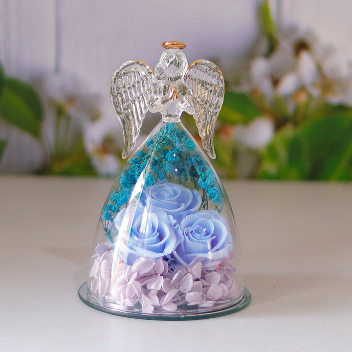 Beauty Angel Sky Blue Flower Box