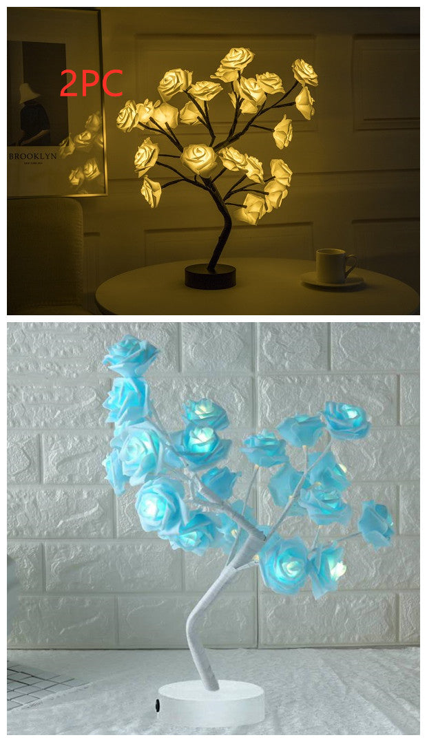 Bedroom Flower Night Lamp