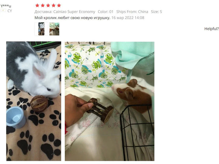Bell Chew Toy for Hamsters
