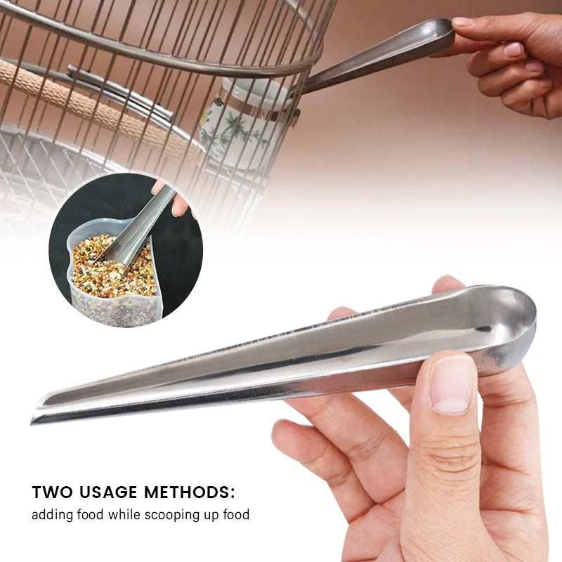 Bird Cage Food Add Tool