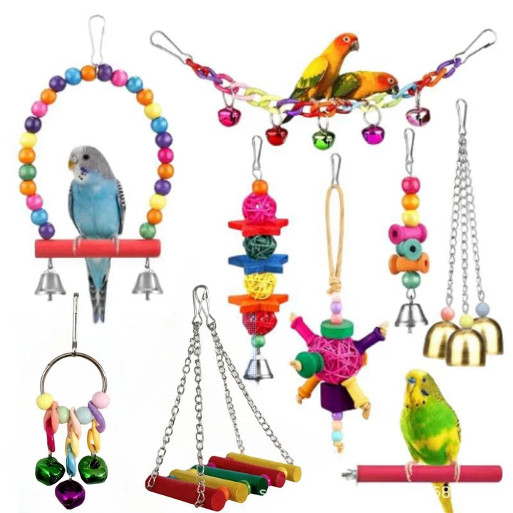 Bird Chewable Swing Toy