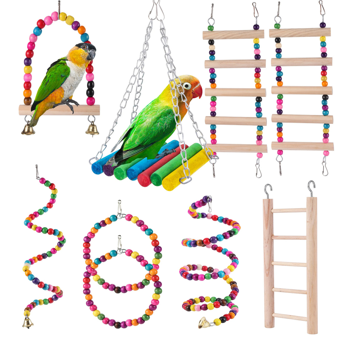 Bird Toys Set