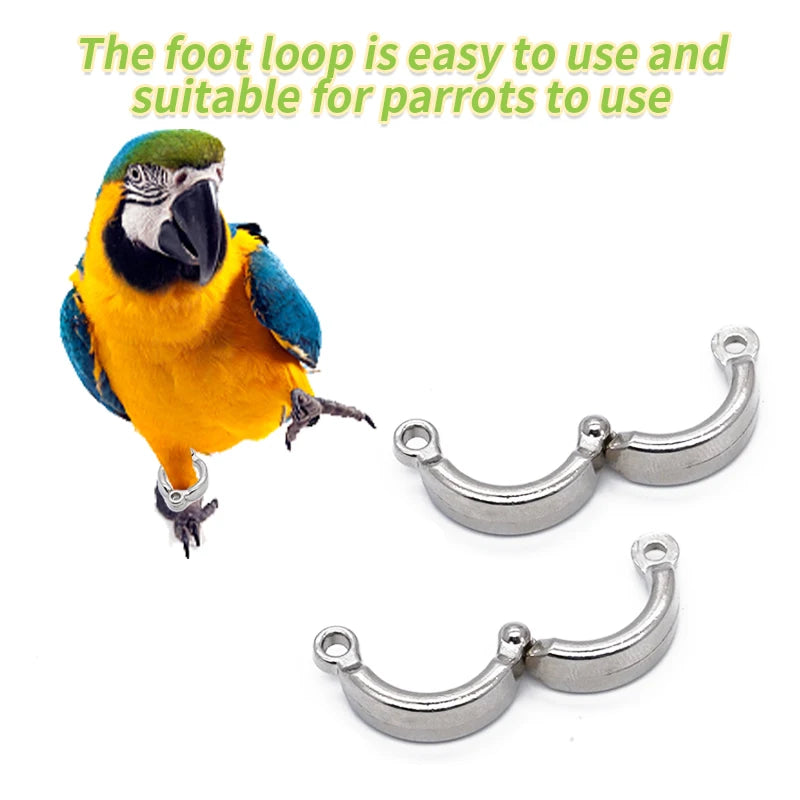 Birds Foot Ring with Chain