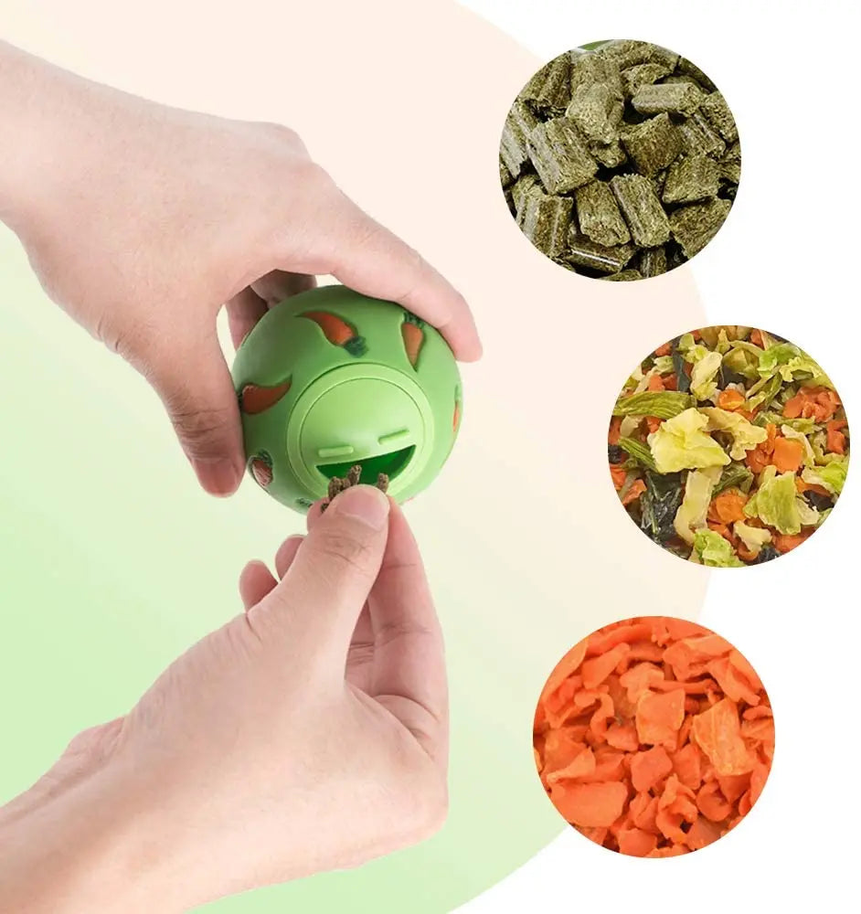 Bite-Resistant Rabbit Feeding Toy