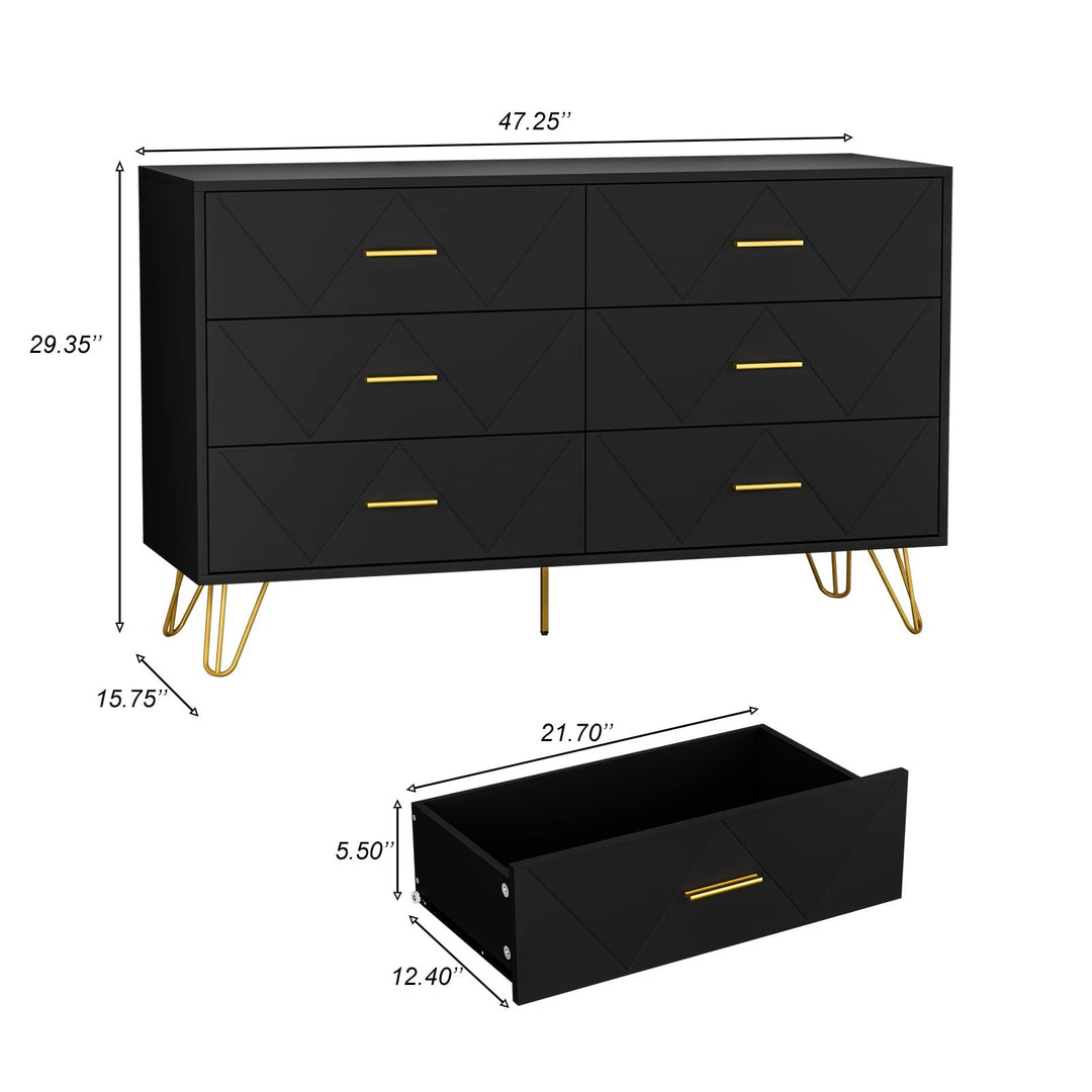 Black Bedroom Cabinet Dimensions