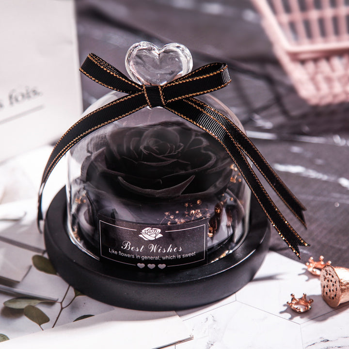 Black Tiffany Rose Decor