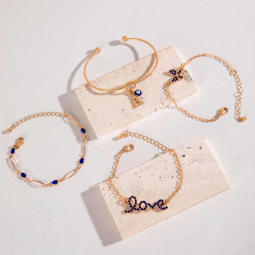Blue Butterfly Bracelet Jewelry