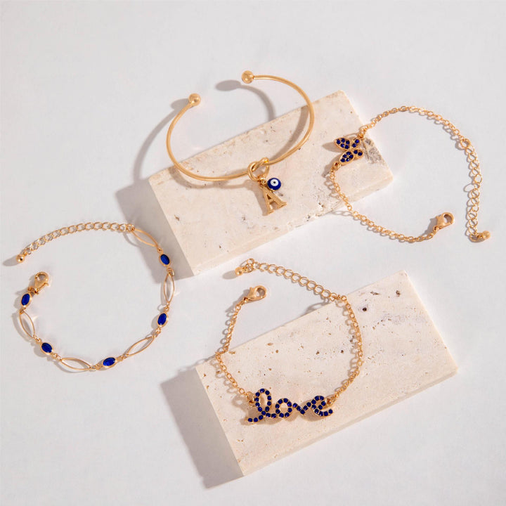Blue Butterfly Bracelet Jewelry
