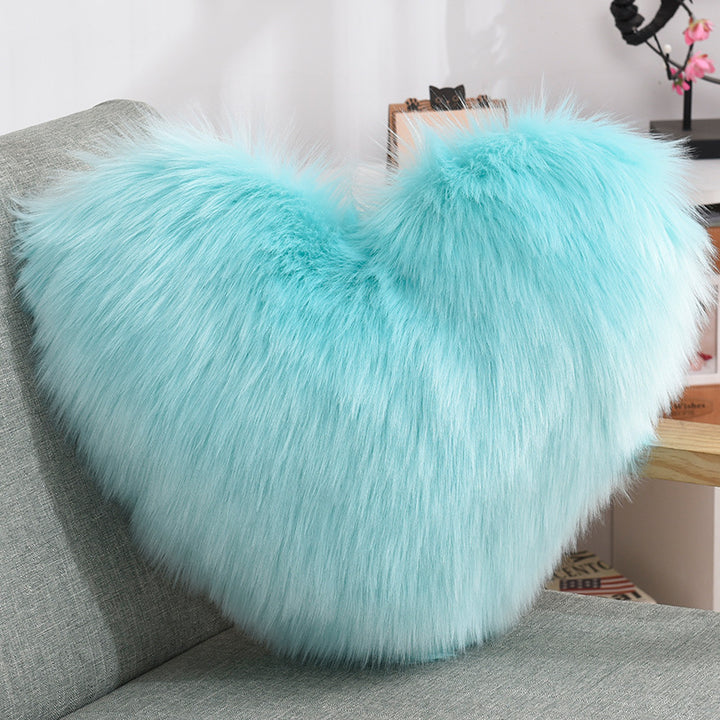 Blue Heart Sofa Cushion